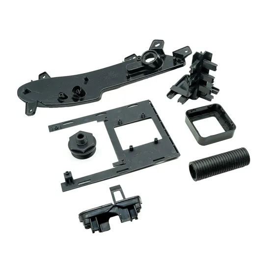 ISO9001 Certified High Precision Flammability UV Resistance Hard ABS PP PC PA66 ABS+PC Plastic Mould Injection Molding Parts 