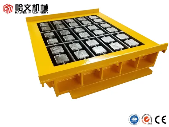 Concrete Interlocking Zigzag Paver/Hollow Solid Block/Breeze/Landscape/Retaining Wall/Paving Stone/Lego/Cement Brick Making Machine Steel Mould for Sale Price 